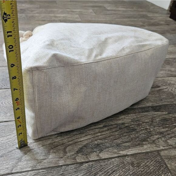 J. Jill Flax Sparkle Canvas Tote Bag - Picture 6 of 14